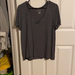 V-neck tee shirt